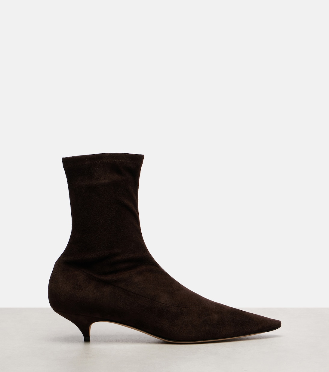 Liisa 40 suede ankle boots | The Row