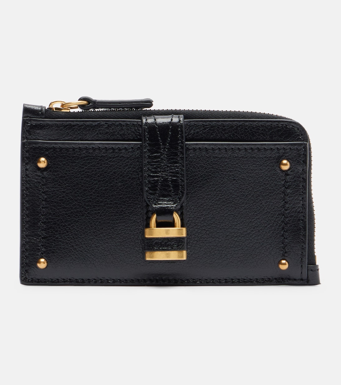Paddington Small leather card holder | Chloé