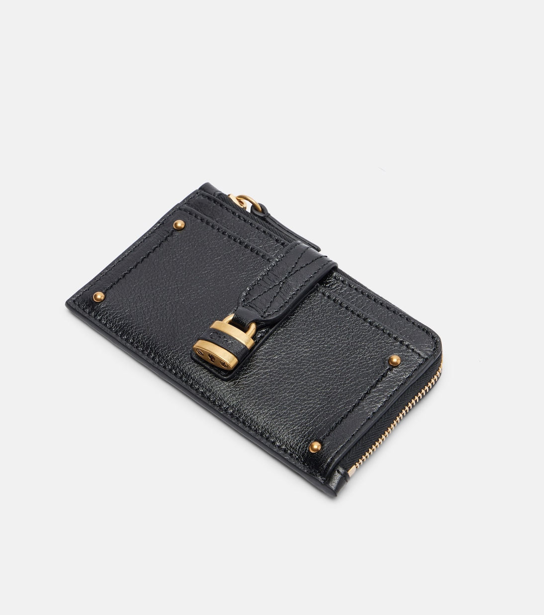 Paddington Small leather card holder | Chloé