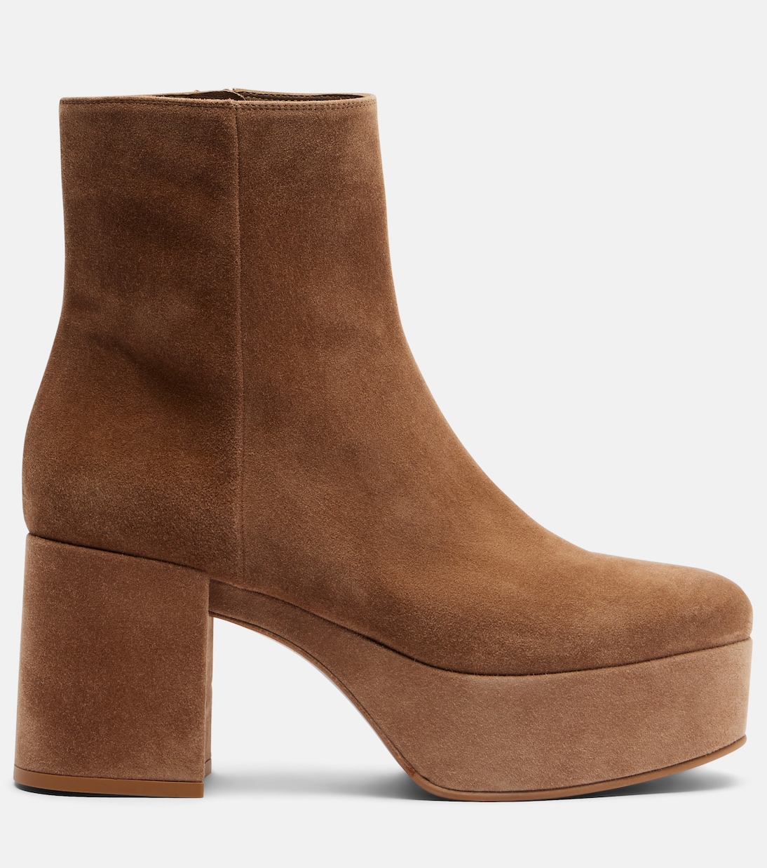35 suede platform ankle boots | Gianvito Rossi