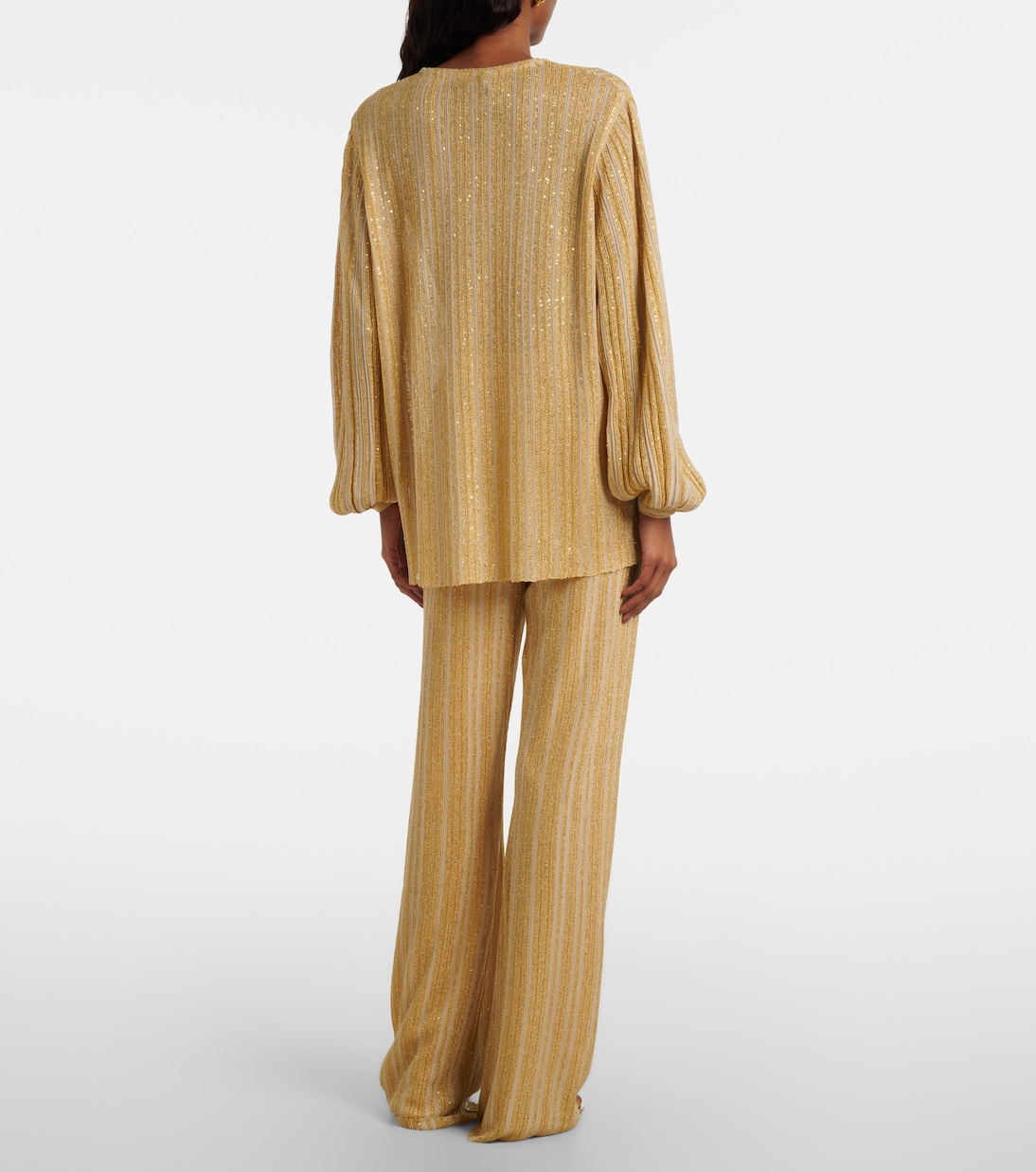 Pantalon droit en lamé | Missoni