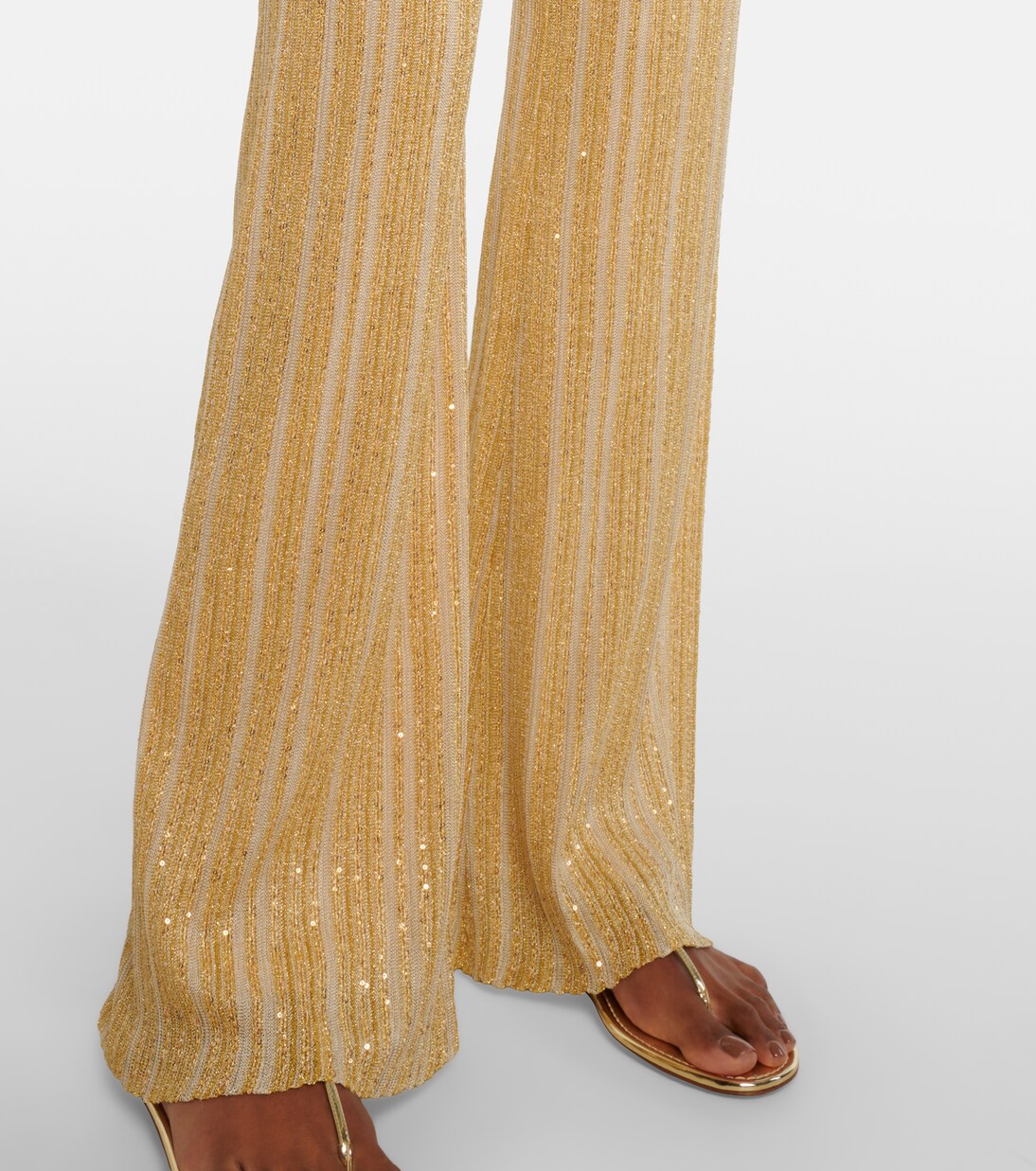 Pantalon droit en lamé | Missoni