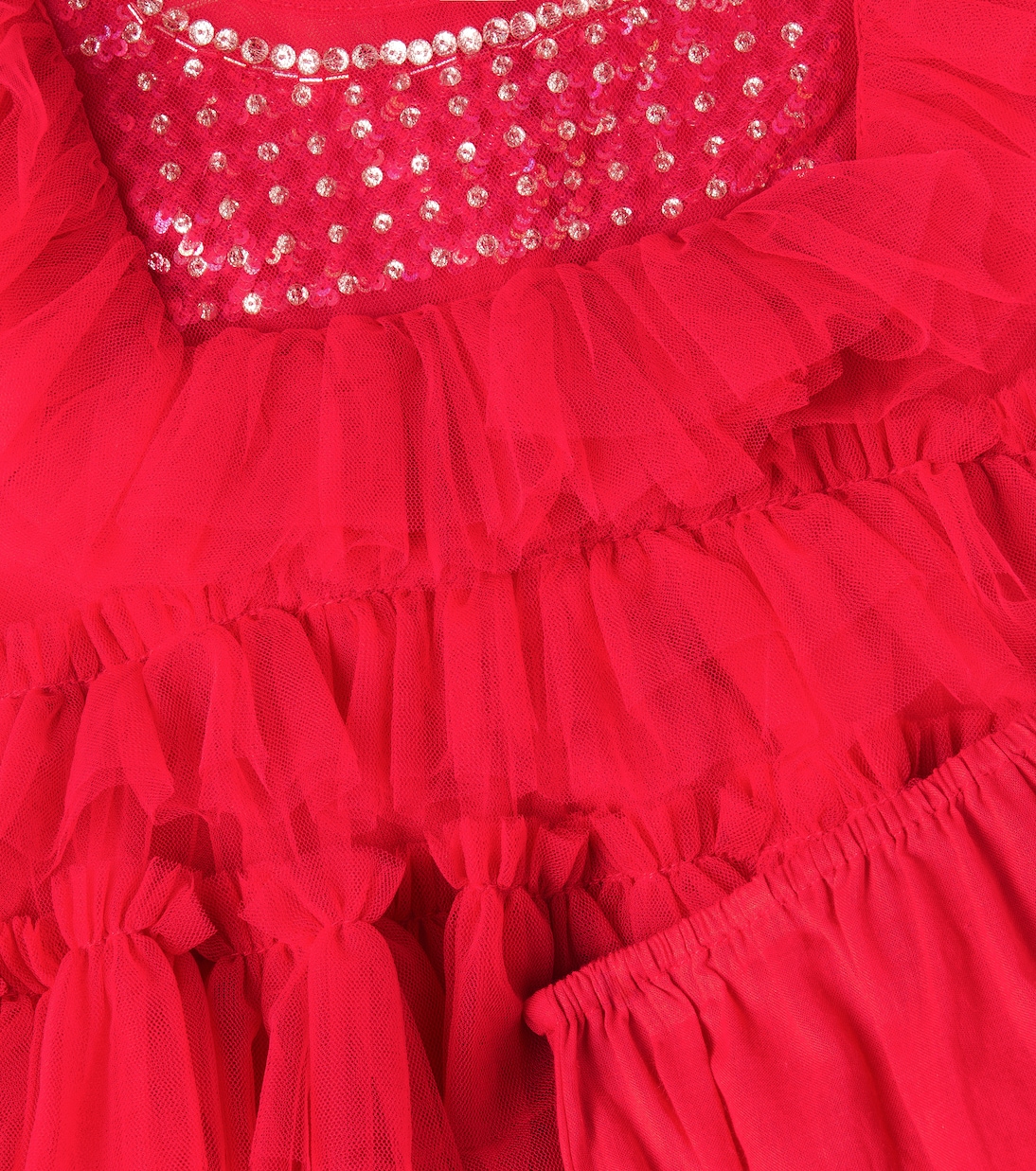 Bébé – Robe Rococo et culotte bloomer en tulle à ornements | Tutu Du Monde