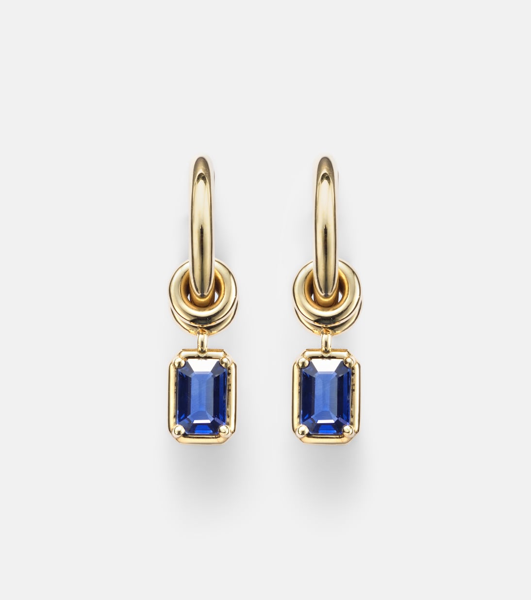 Ohrringe Zahra aus 18kt Gelbgold (750/1000) mit Saphiren | Spinelli Kilcollin