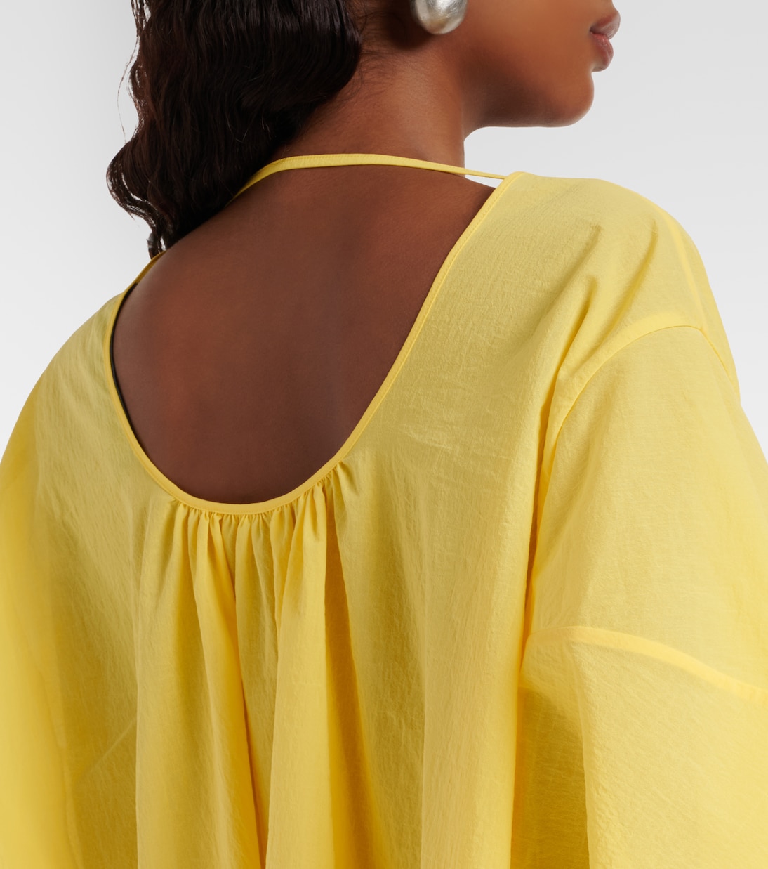 Paysan cotton-blend poplin minidress | Jacquemus