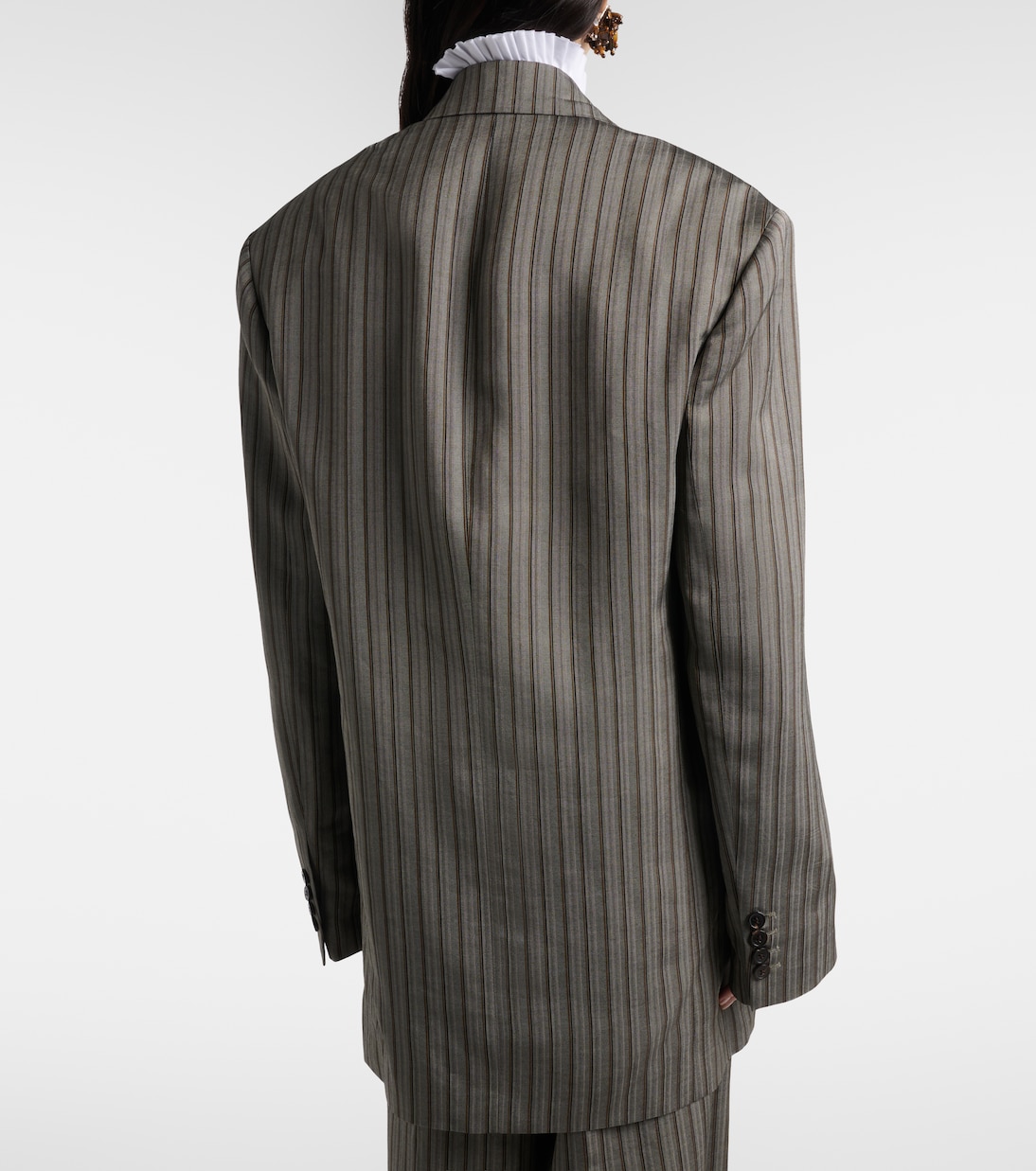 Blazer oversize rayé | Dries Van Noten