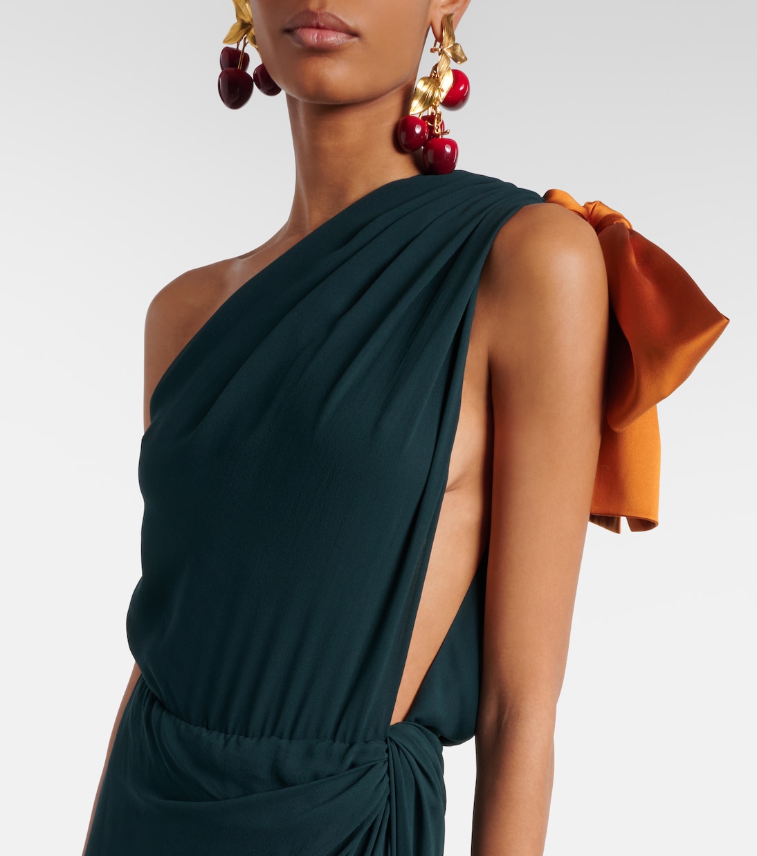 Robe aus Seidenchiffon | Saint Laurent