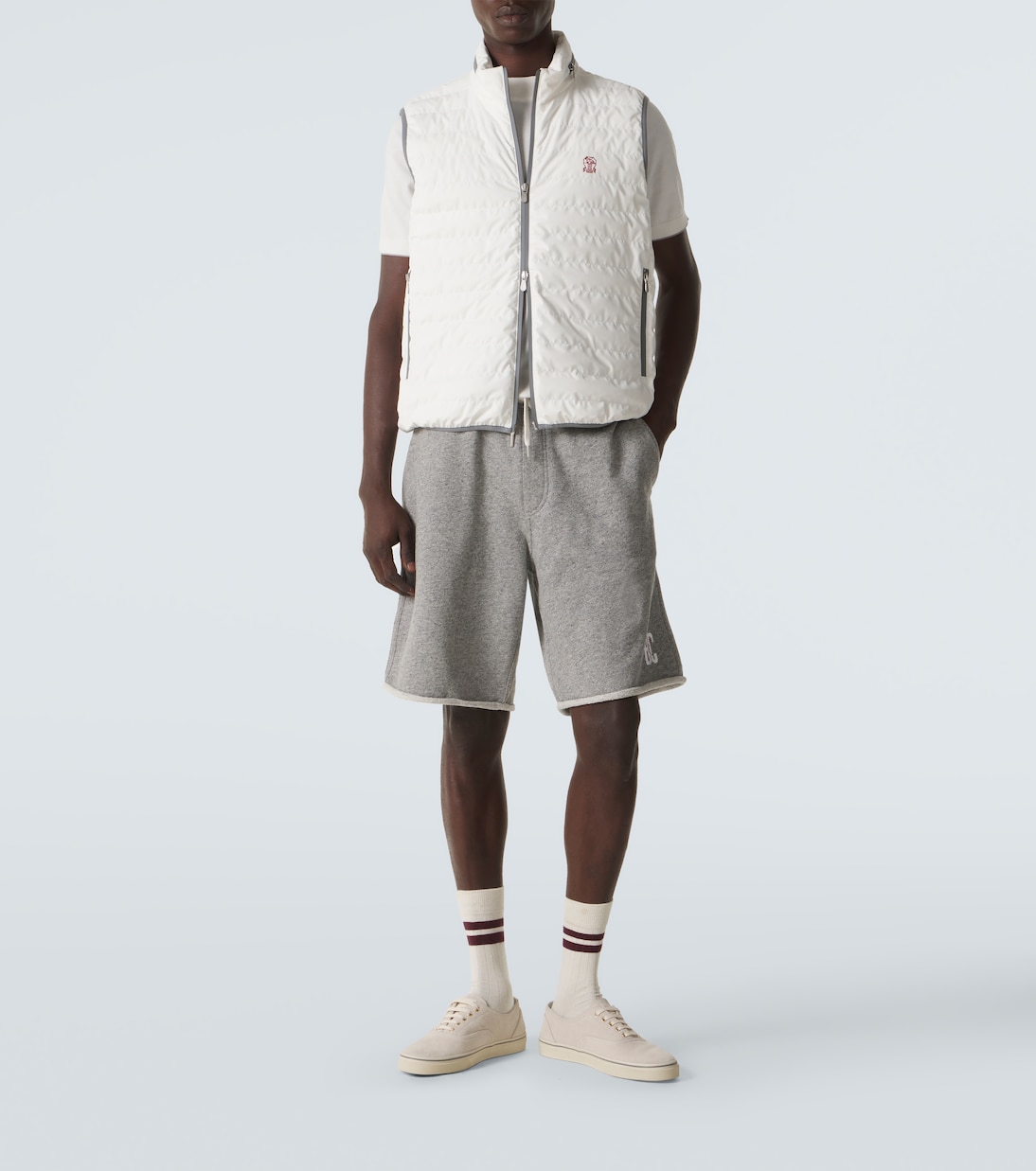 T-Shirt aus Baumwoll-Jersey | Brunello Cucinelli