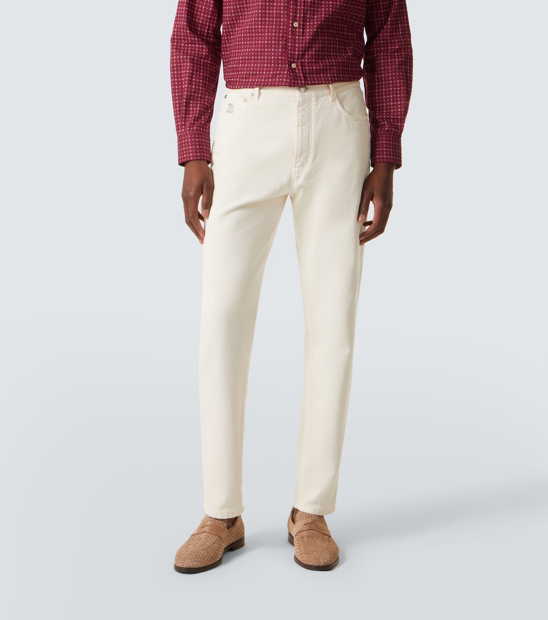 Mid-Rise Straight Jeans | Brunello Cucinelli