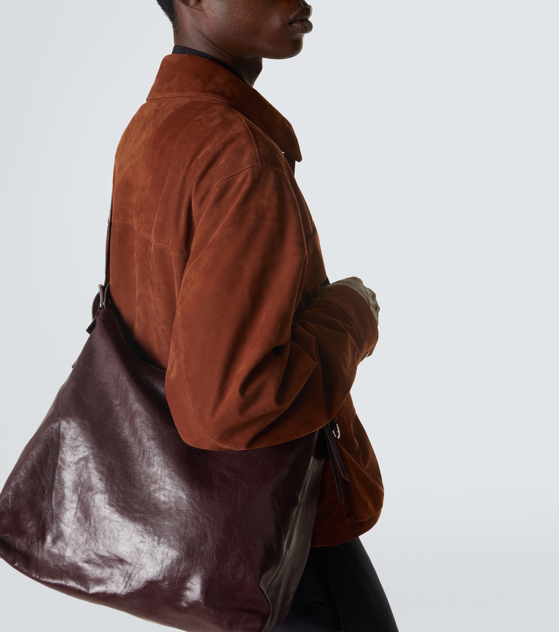 Schultertasche aus Leder | Lemaire