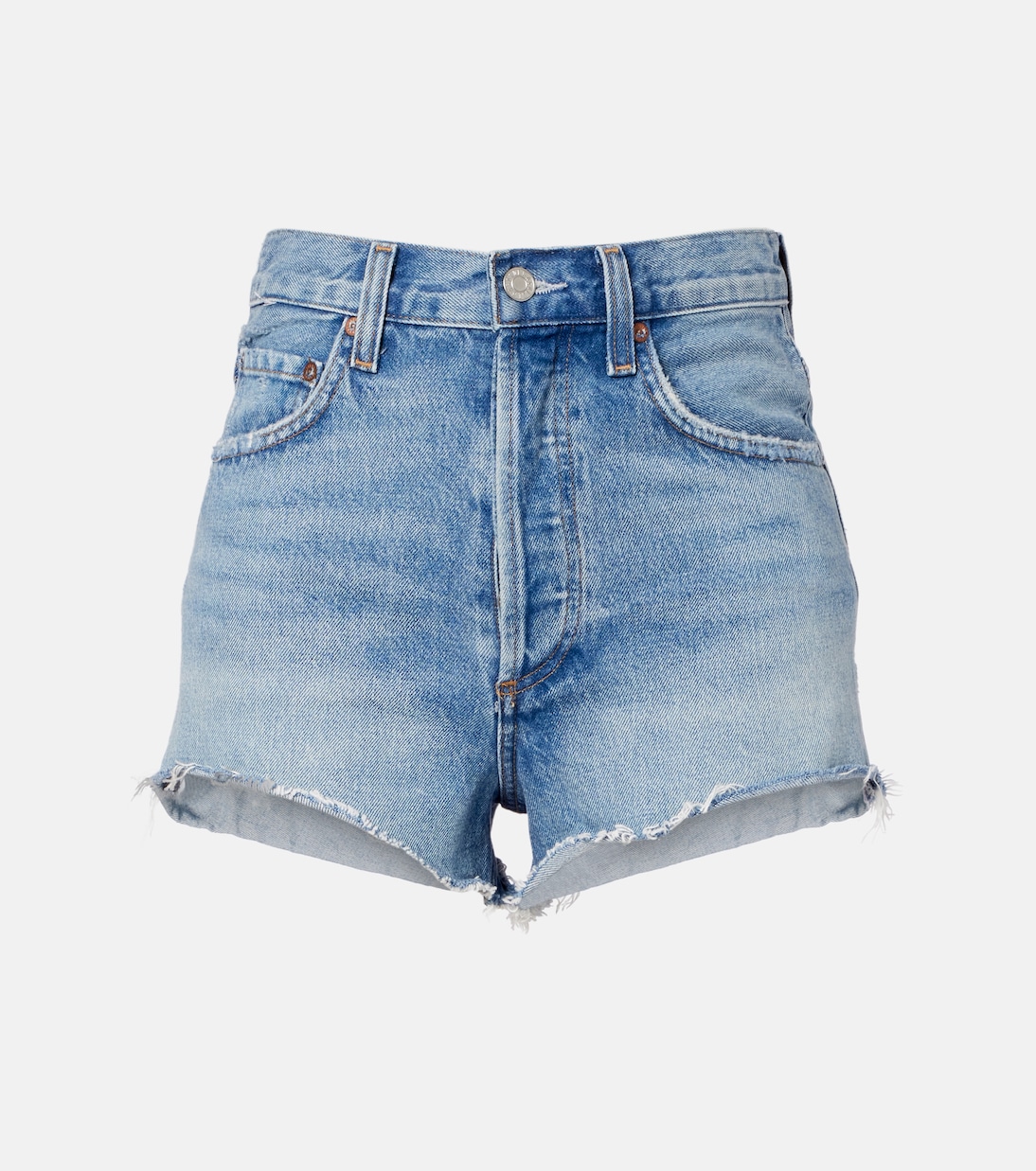 Ridley denim shorts | Agolde