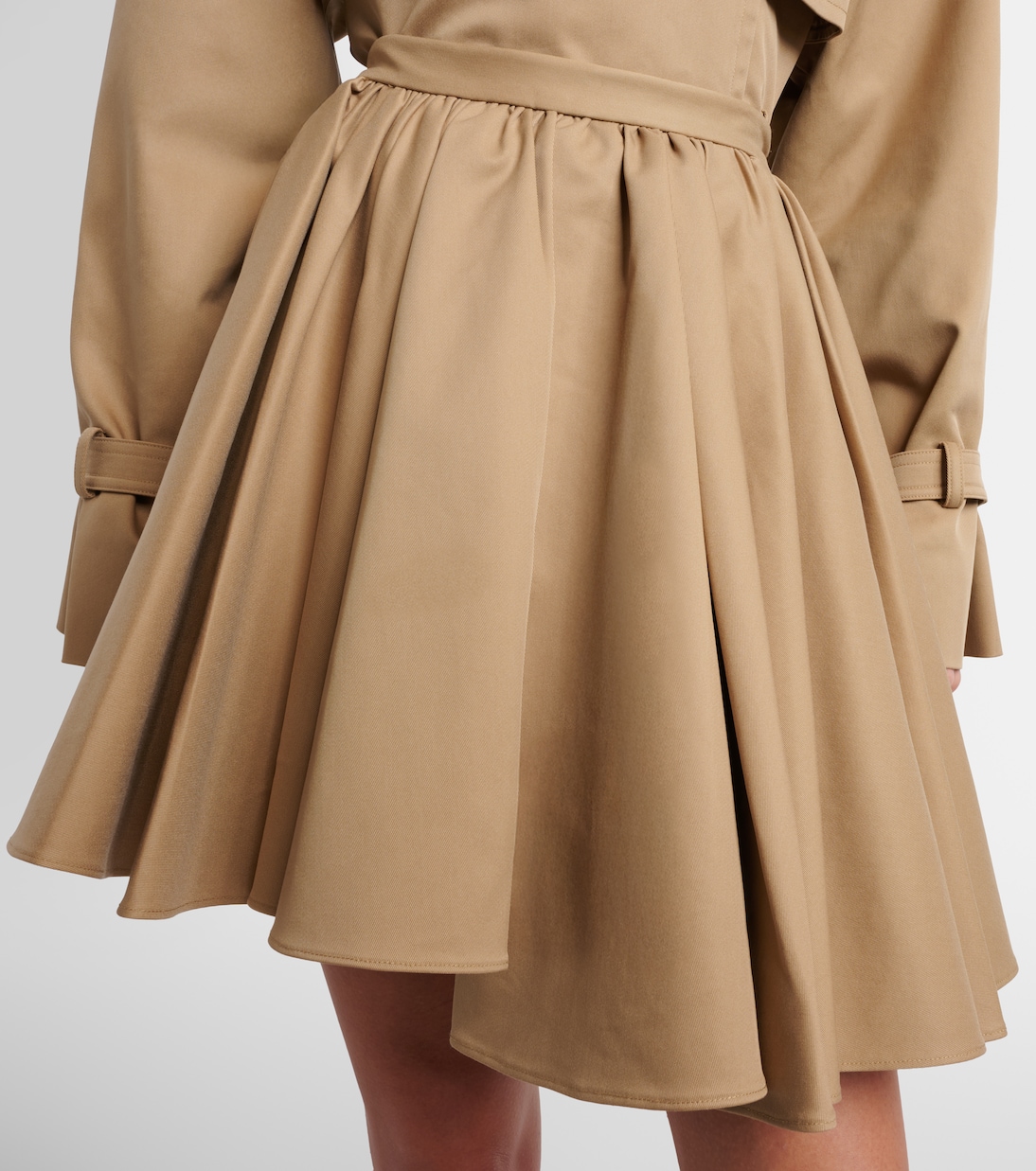 Mini-jupe en coton | Self-Portrait