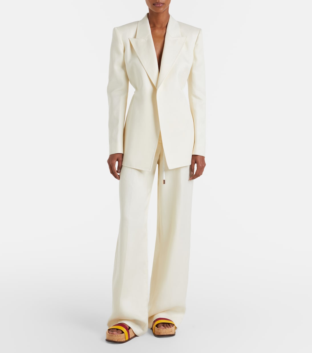 Blazer Epona de lino con cinturón | Gabriela Hearst