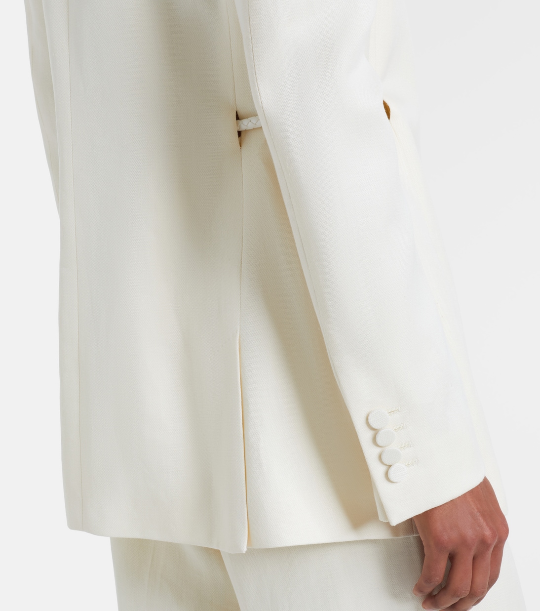 Blazer Epona de lino con cinturón | Gabriela Hearst