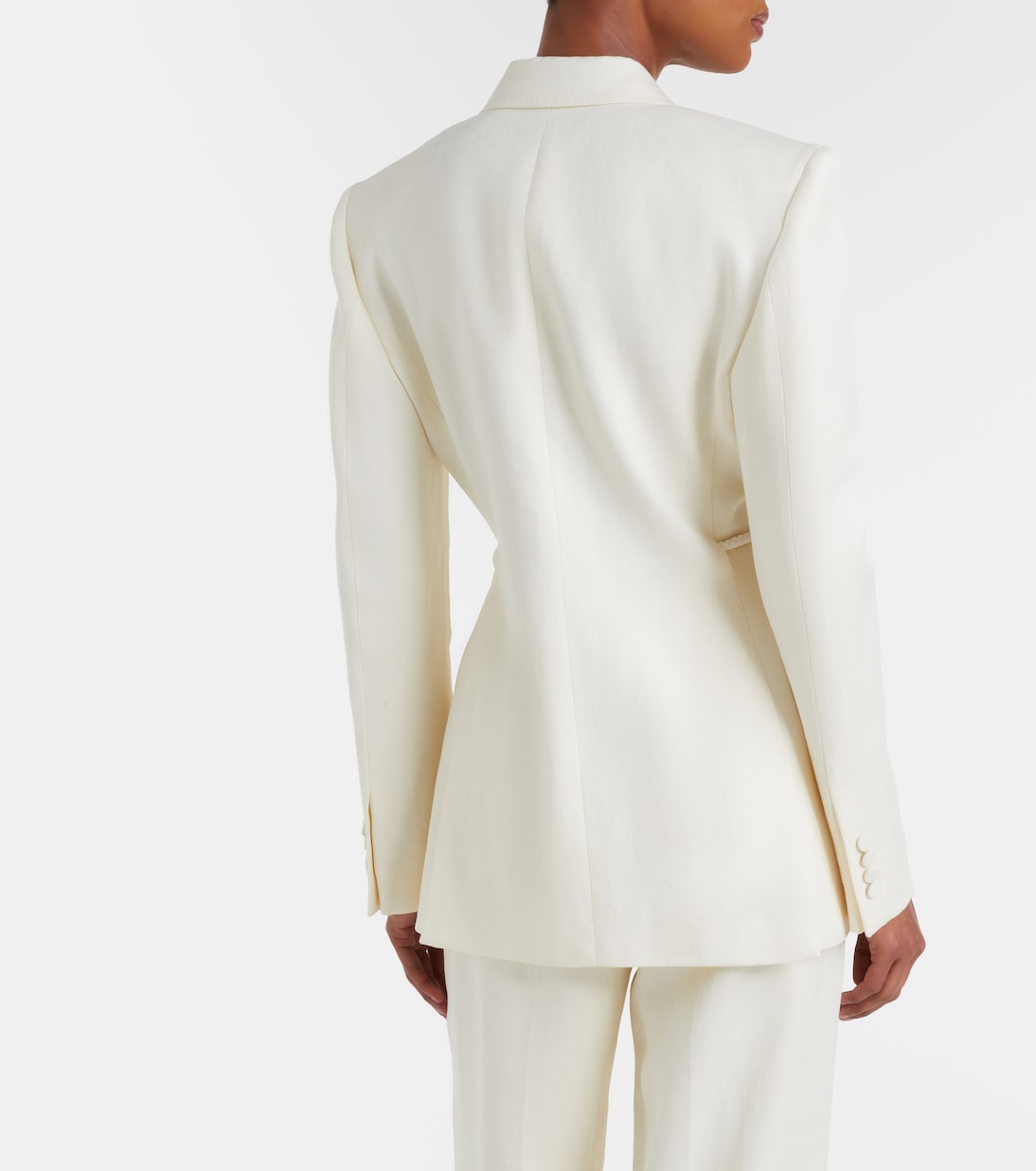 Blazer Epona de lino con cinturón | Gabriela Hearst