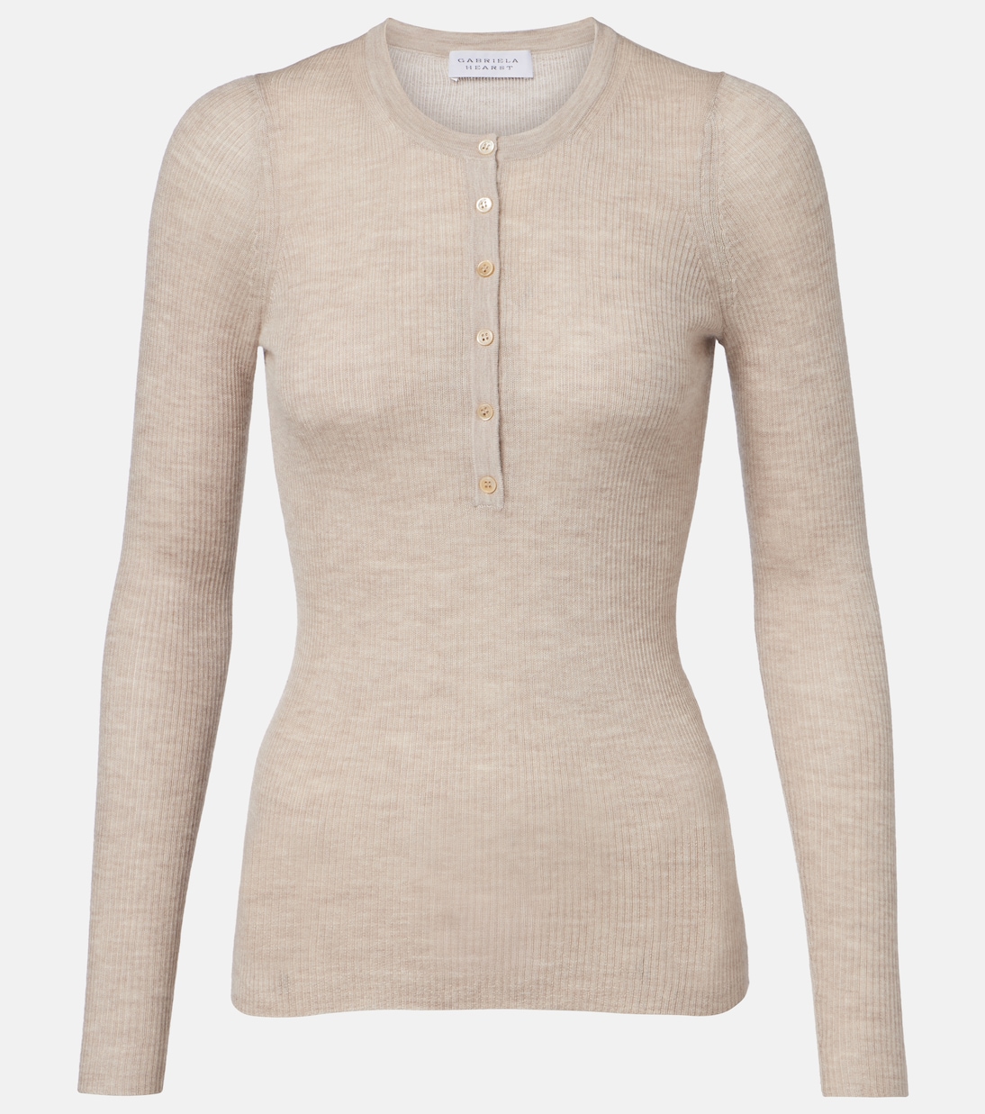 Henley-Top Julian aus Rippstrick | Gabriela Hearst