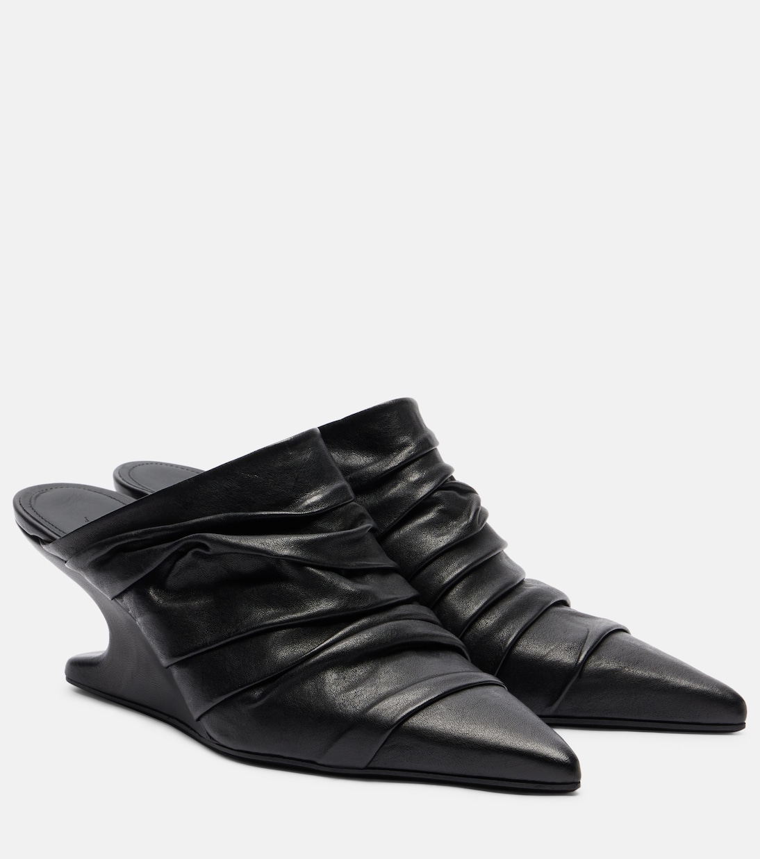 Mules Cantilever 60 aus Leder | Rick Owens