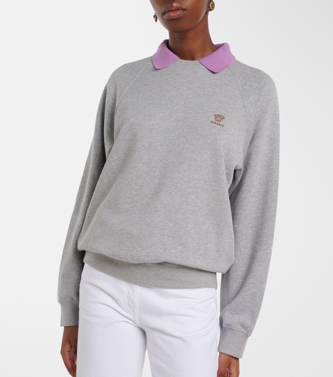 Sweat-shirt en coton | Versace
