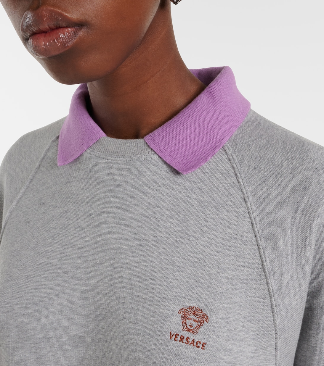 Sweat-shirt en coton | Versace