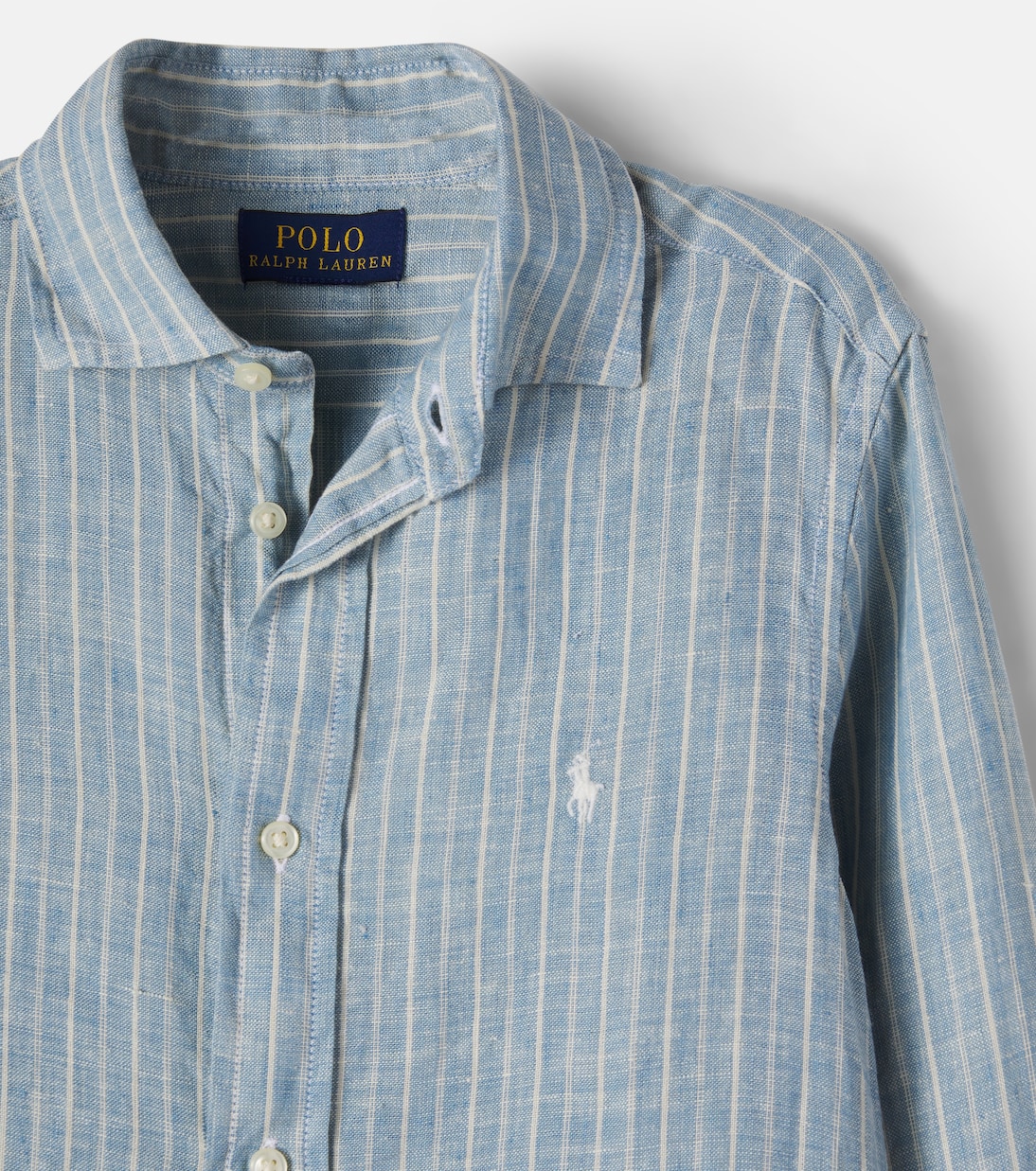 Striped linen shirt | Polo Ralph Lauren Kids