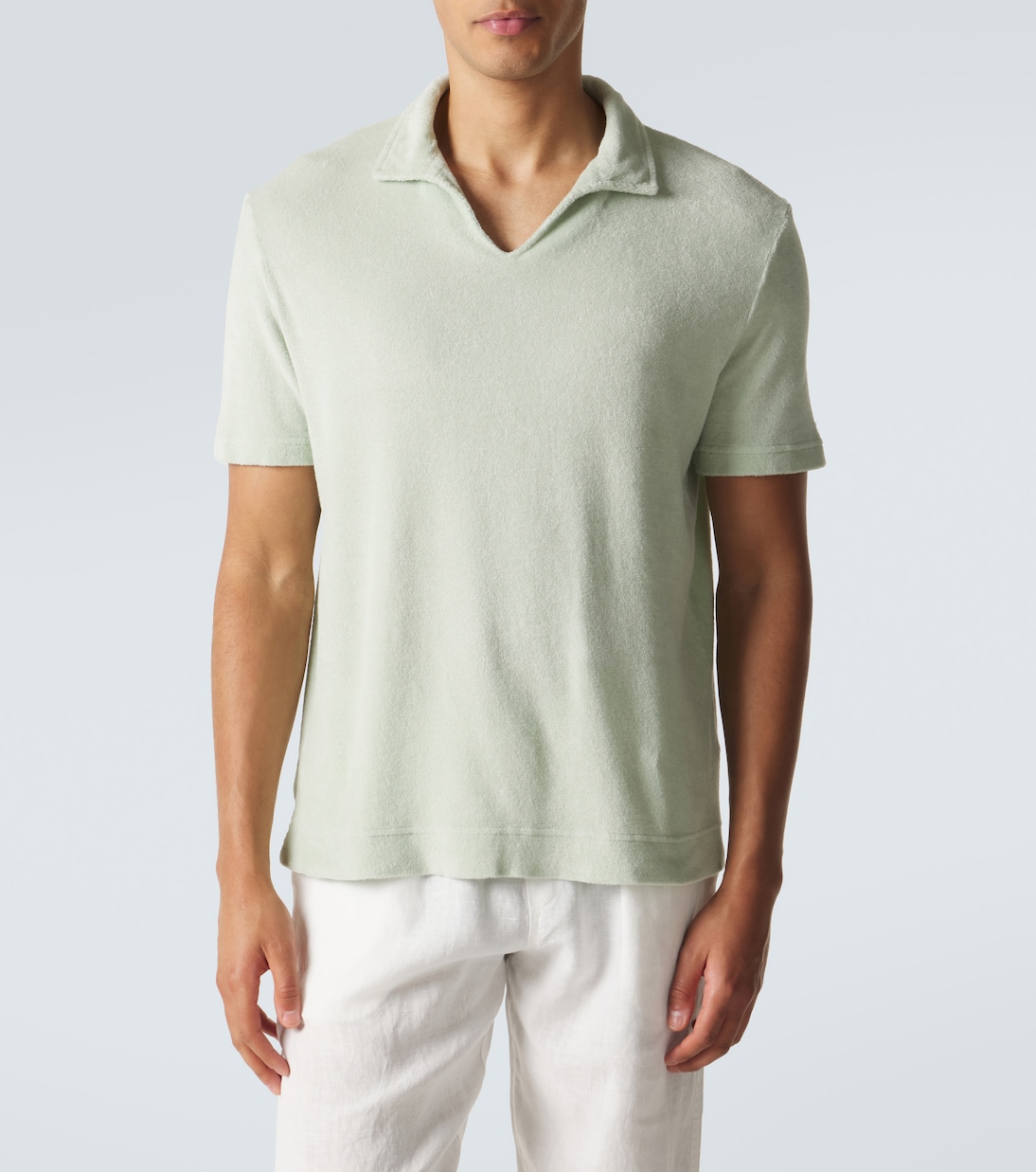 Polo de rizo de algodón | Thom Sweeney