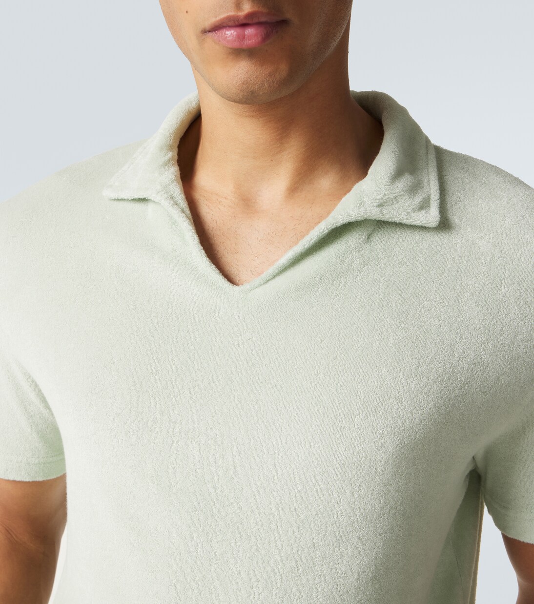 Polo de rizo de algodón | Thom Sweeney