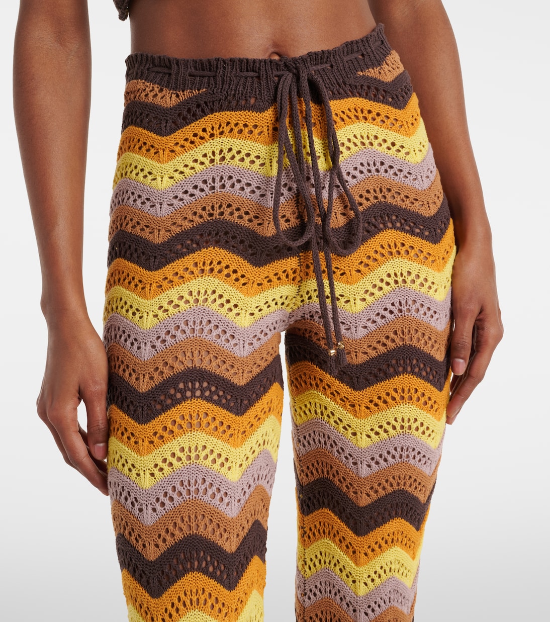 Schlaghose Kim aus einem Baumwollgemisch | Bananhot