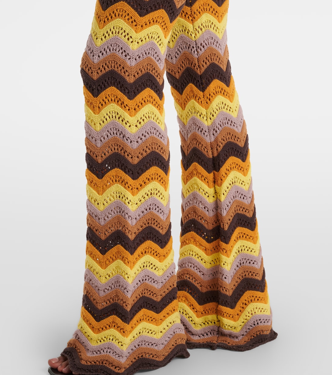 Schlaghose Kim aus einem Baumwollgemisch | Bananhot