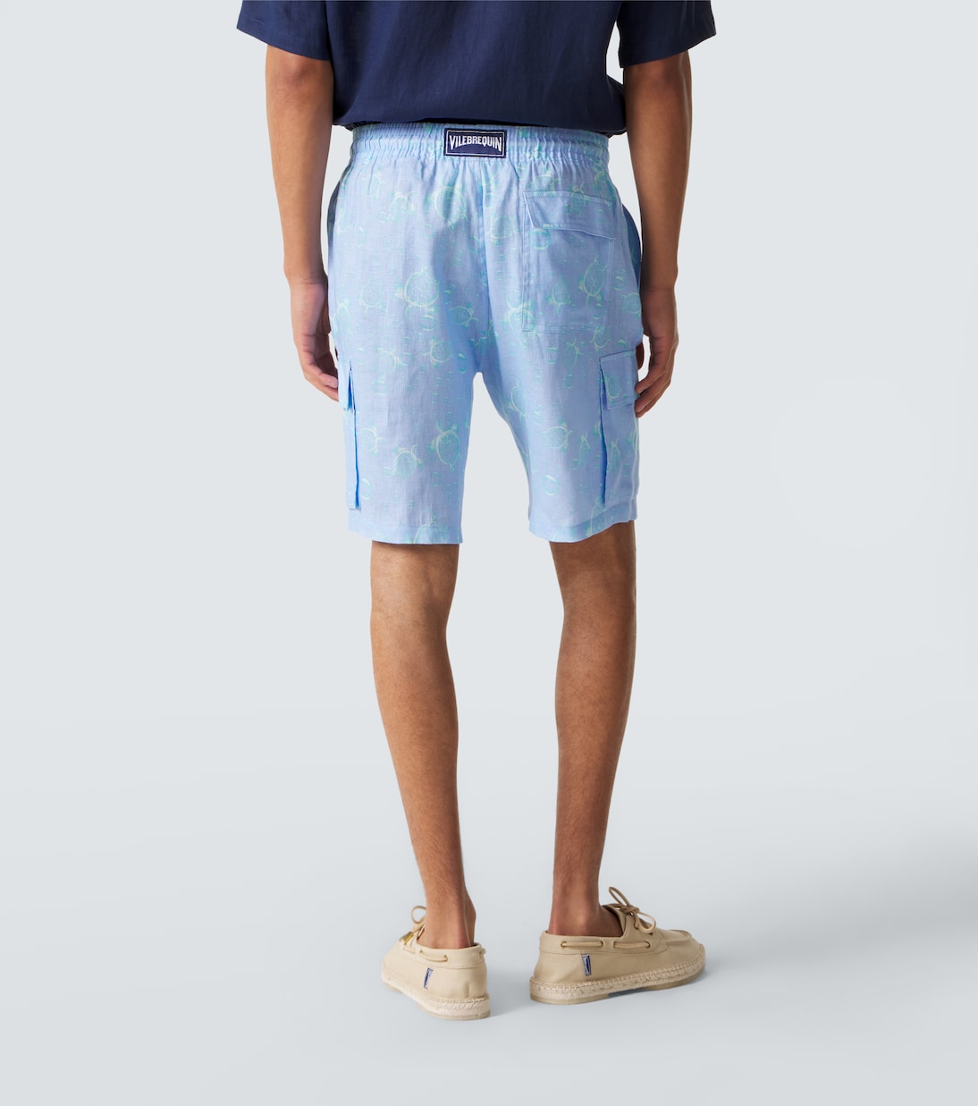 Bermuda-Shorts Baie aus Leinen | Vilebrequin