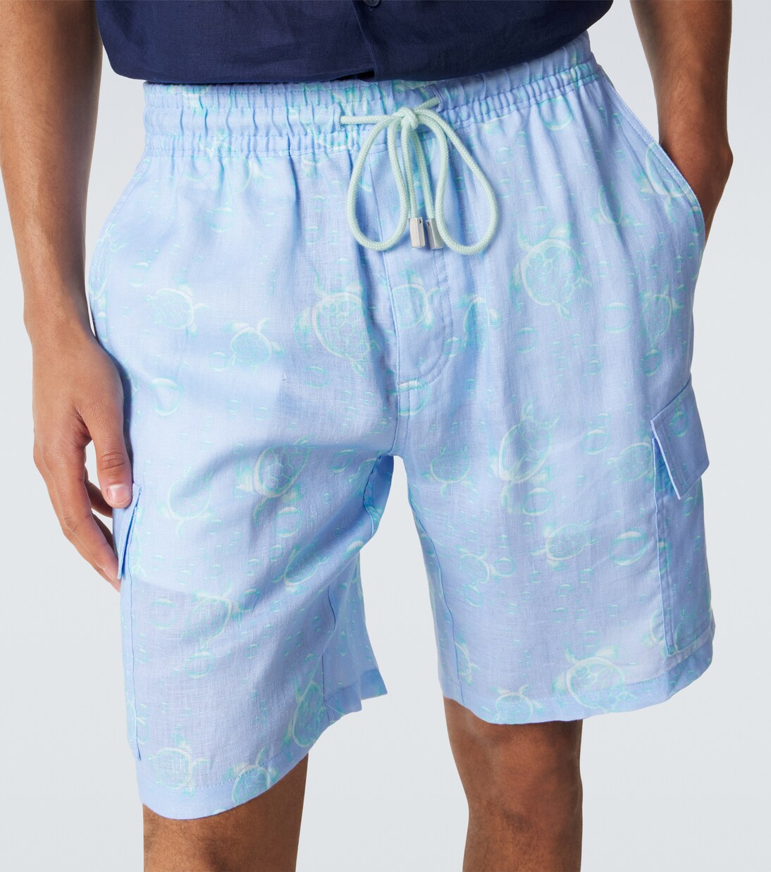 Bermuda-Shorts Baie aus Leinen | Vilebrequin