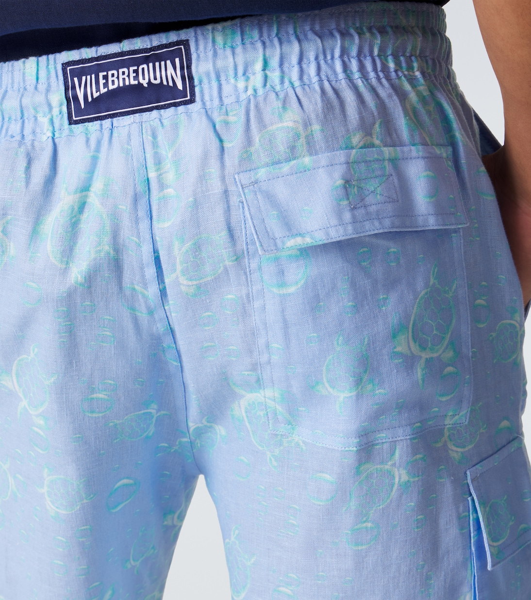 Bermuda-Shorts Baie aus Leinen | Vilebrequin