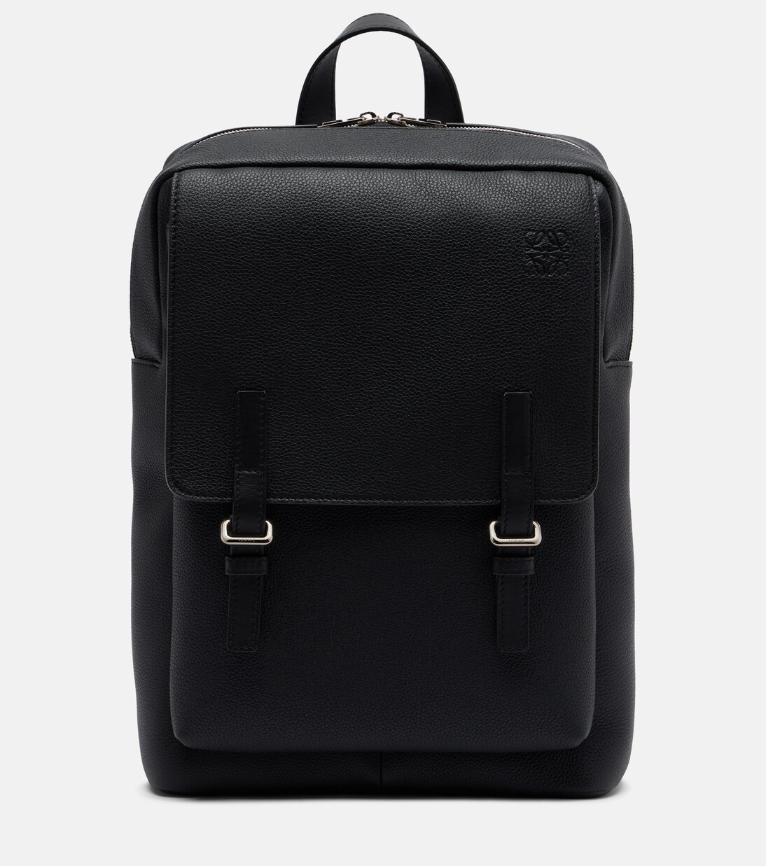Military leather backpack | Loewe