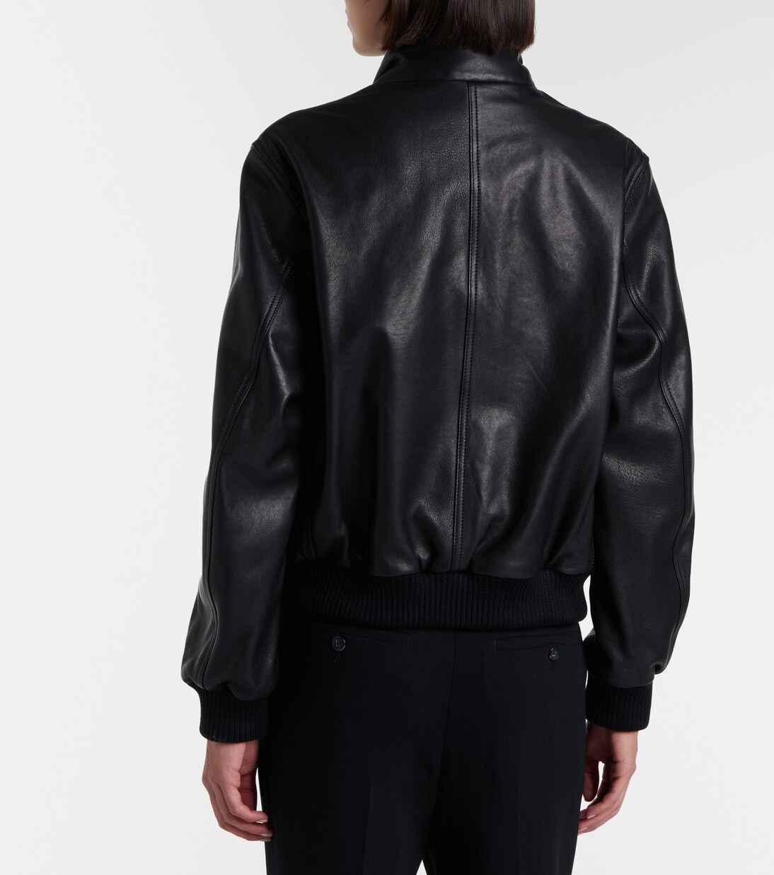 Rios leather jacket | Nour Hammour