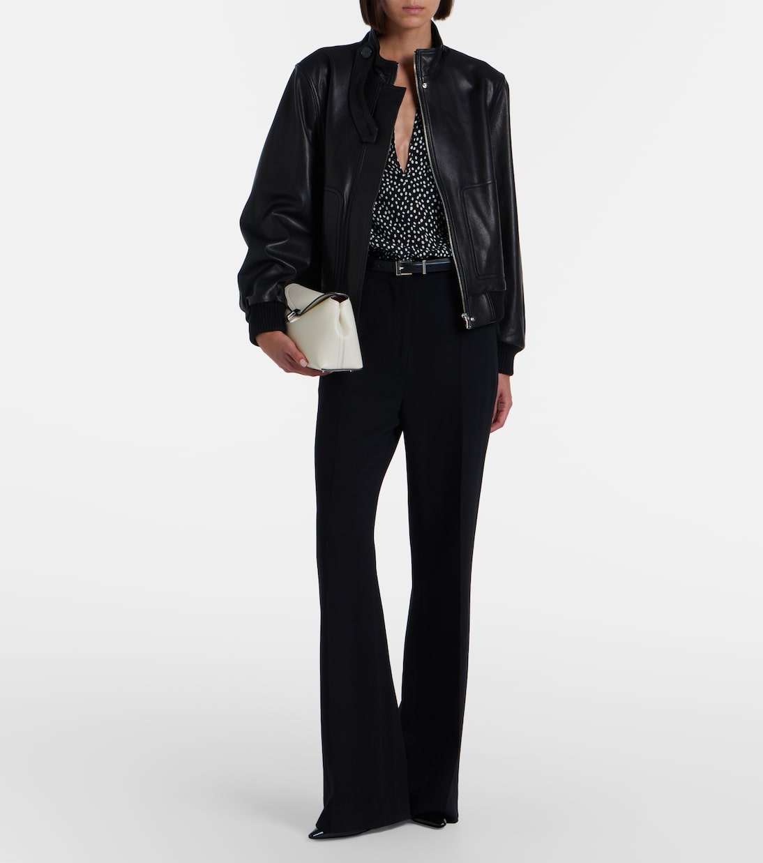 Rios leather jacket | Nour Hammour
