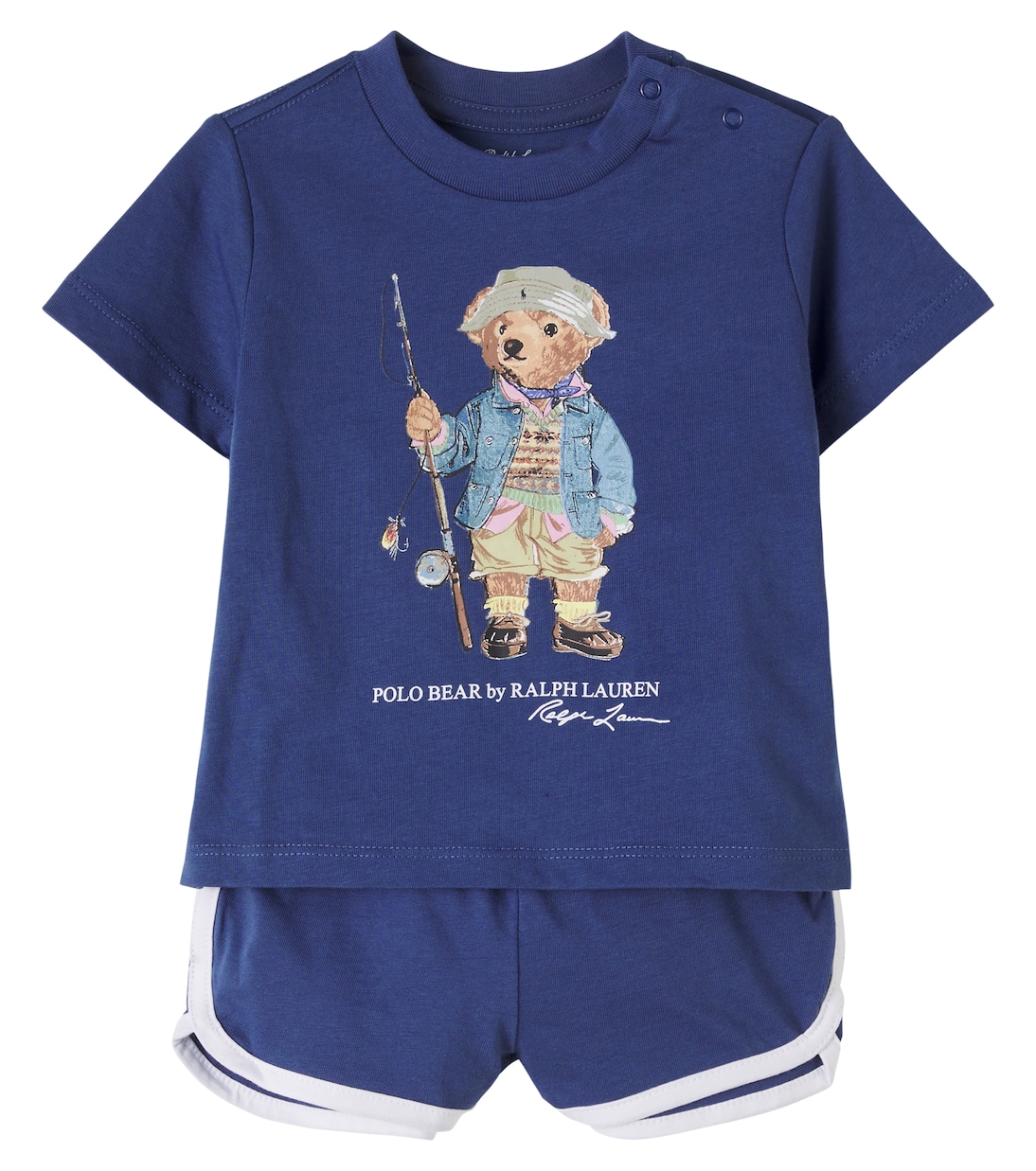 Baby Polo Bear T-shirt and shorts set | Polo Ralph Lauren Kids
