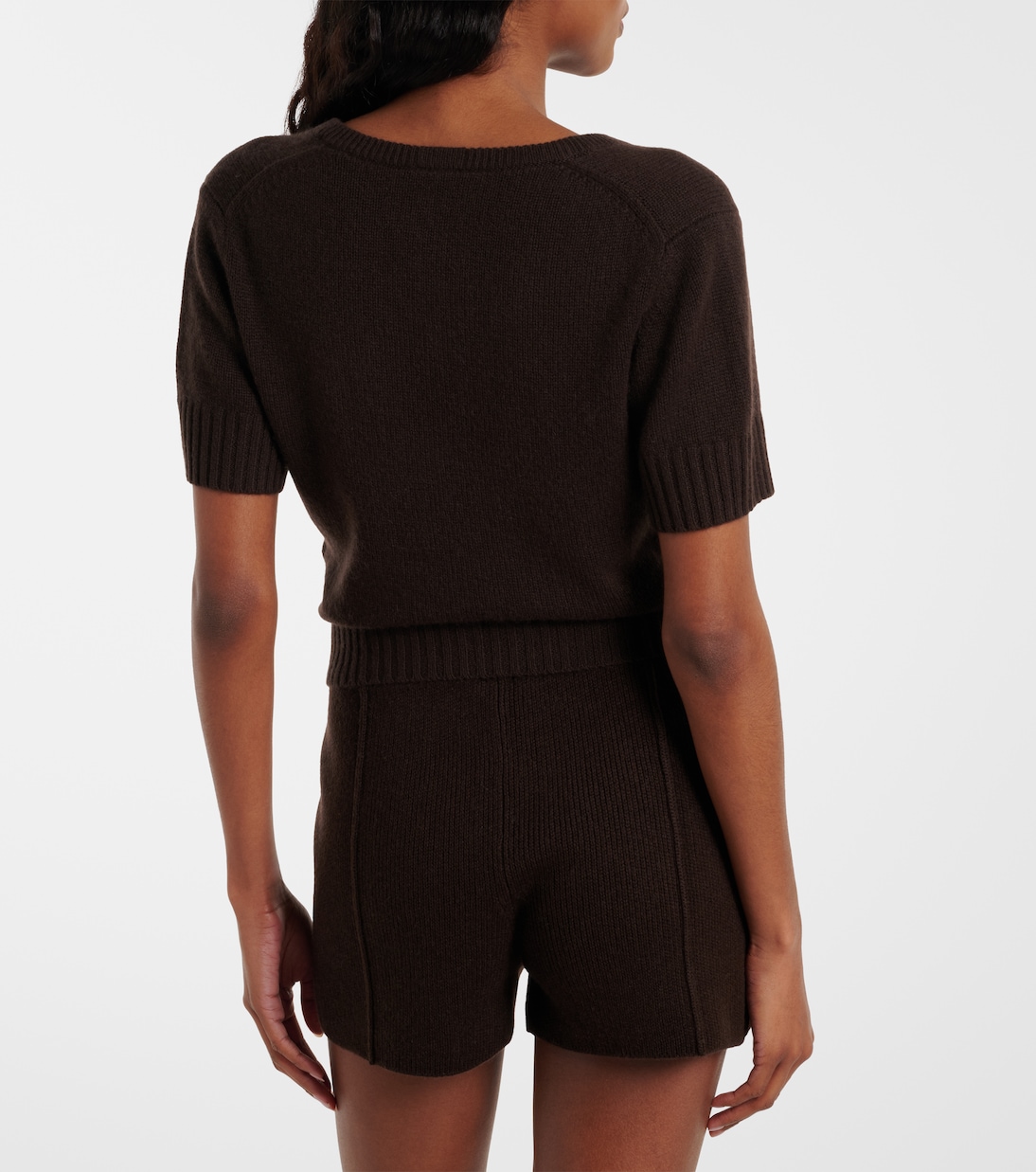 Wool and cashmere shorts | Jardin des Orangers