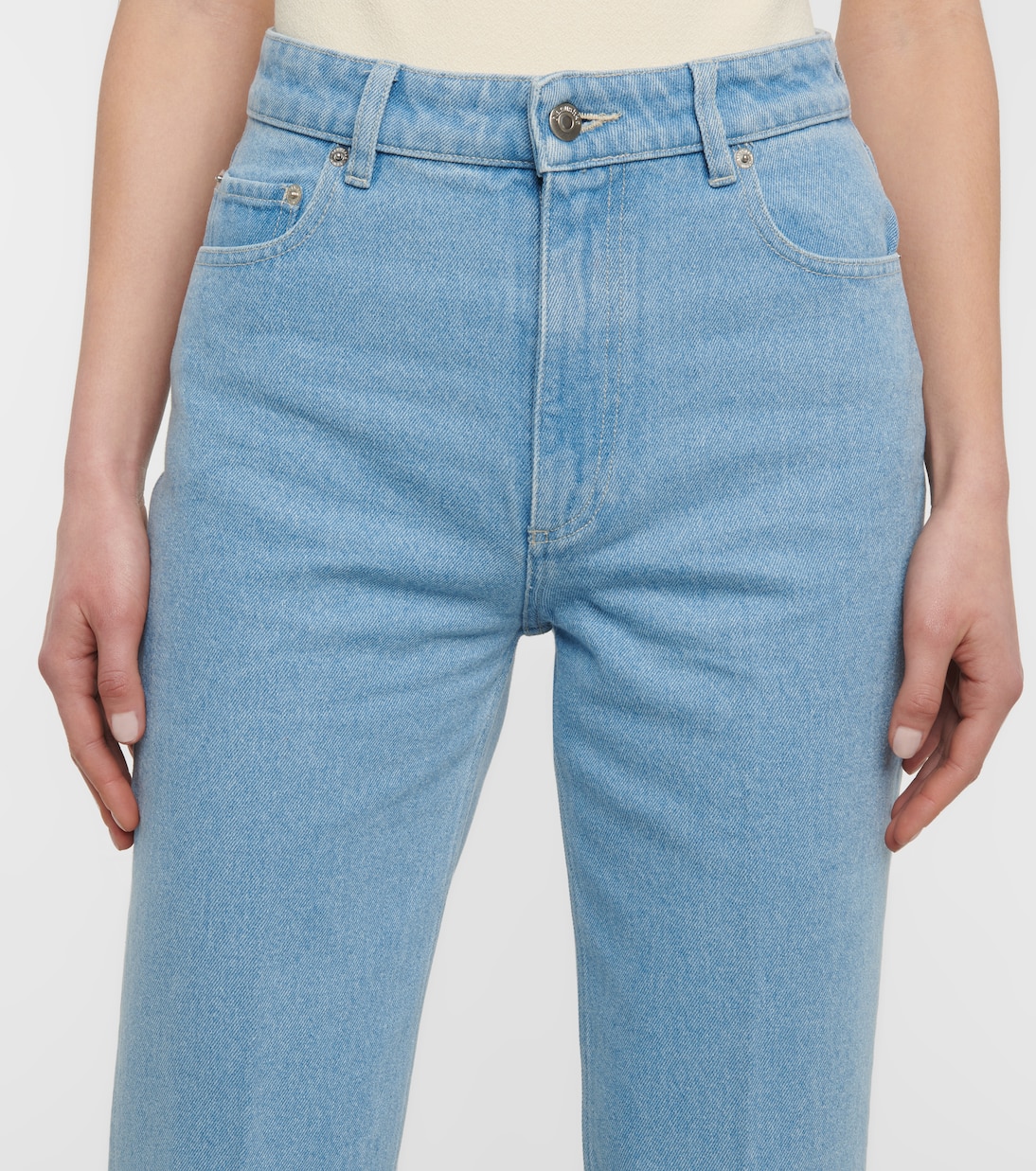 High-Rise Flared Jeans Zoey | Nanushka