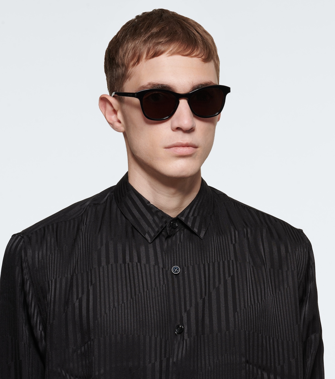 Round-frame acetate sunglasses | Saint Laurent