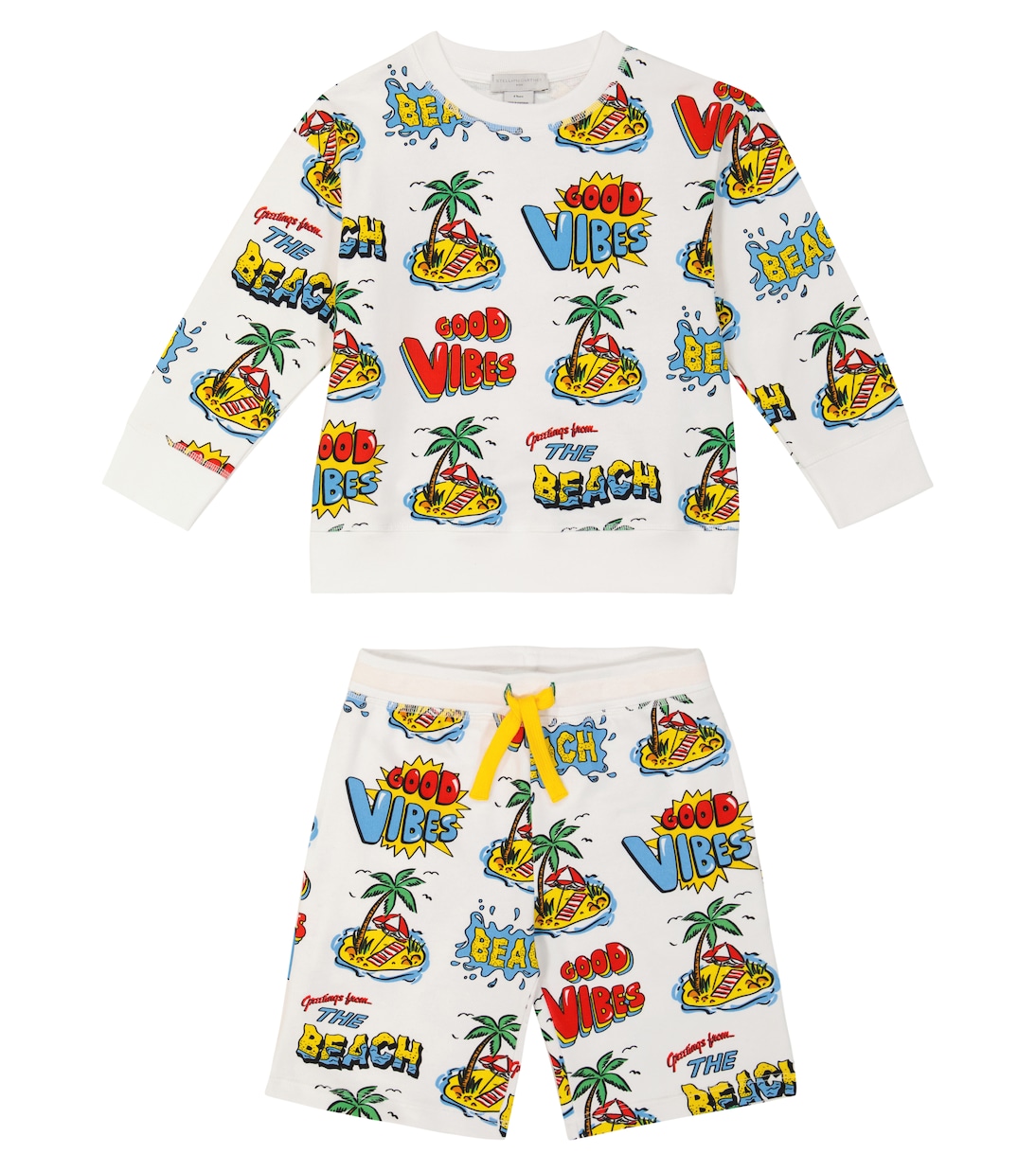 Printed cotton tracksuit | Stella McCartney Kids