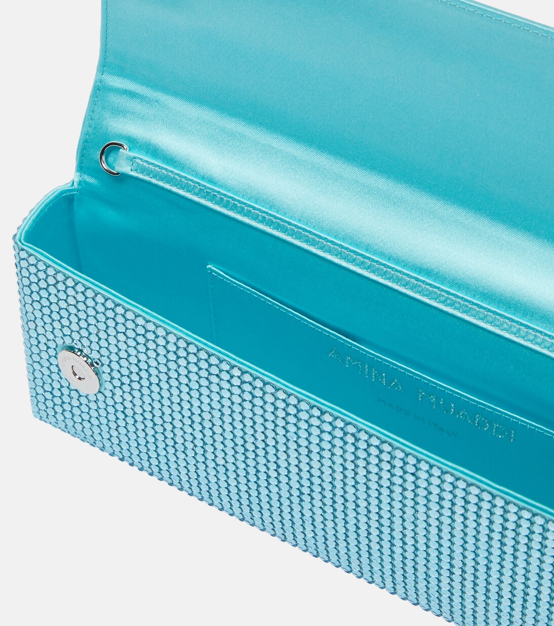 Amini Paloma embellished clutch | Amina Muaddi