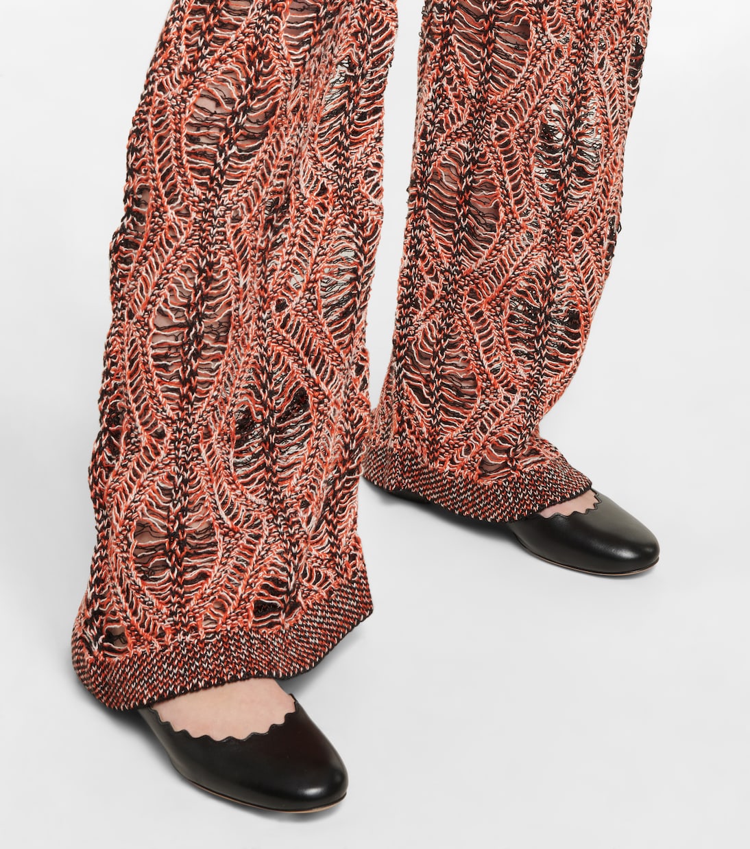 Lauren leather ballet flats | Chloé