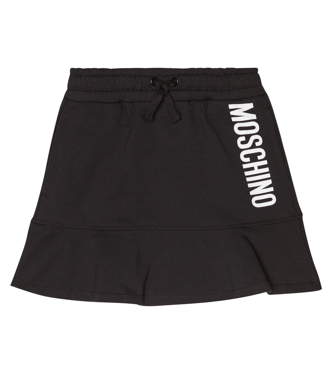 Logo cotton-blend skirt | Moschino Kids