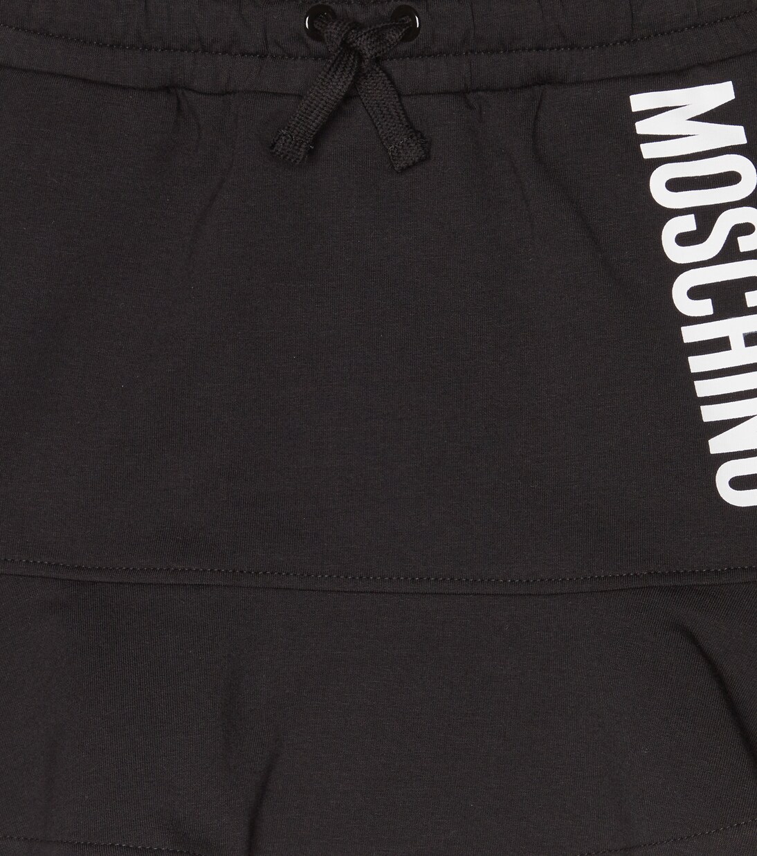 Logo cotton-blend skirt | Moschino Kids