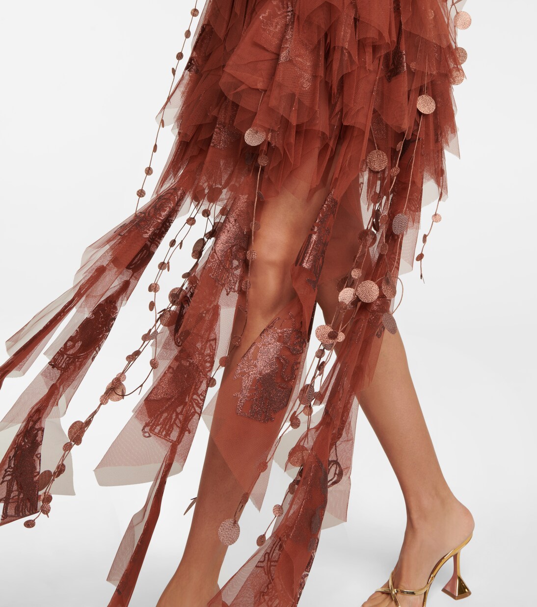 Robe Kaleidoscope en organza | Zimmermann