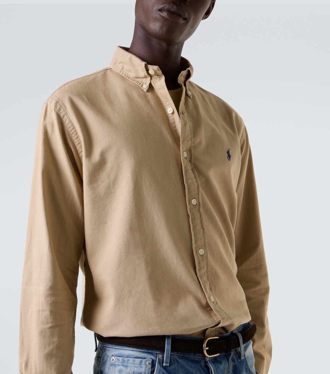 Long-sleeved cotton shirt | Polo Ralph Lauren