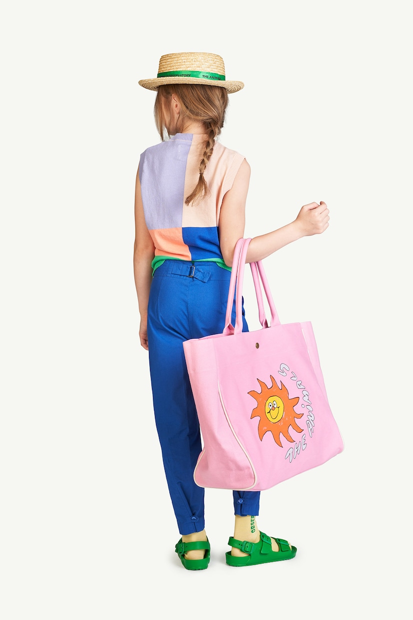 Printed cotton canvas tote bag | The Animals Observatory