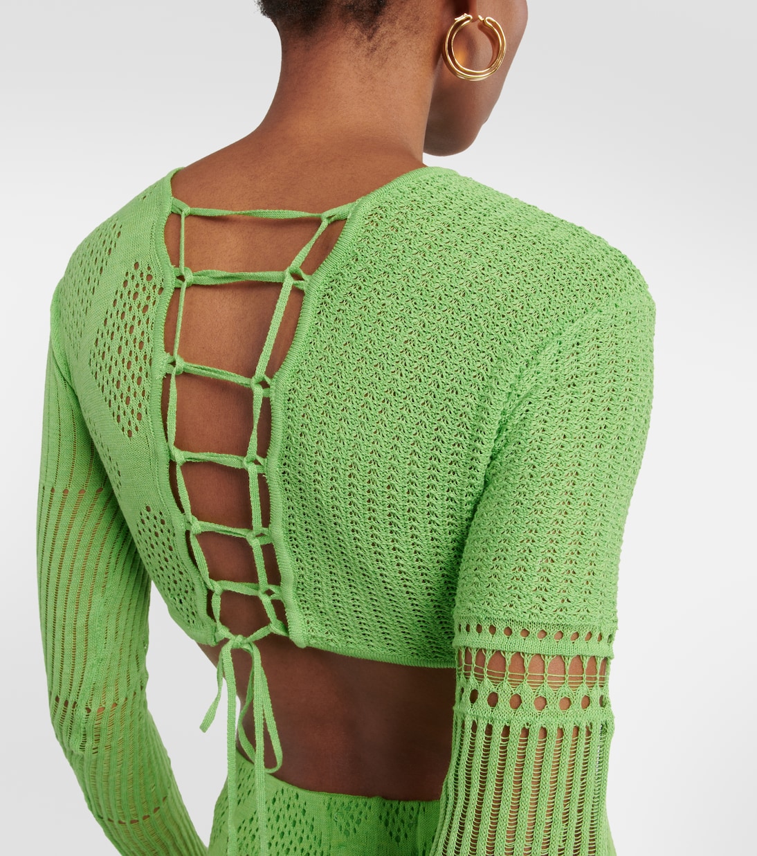 Cropped-Top Loona aus Baumwolle | Roberta Einer