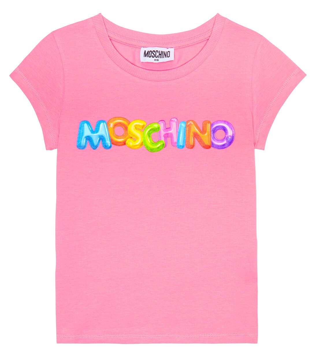 Logo cotton-blend T-shirt | Moschino Kids