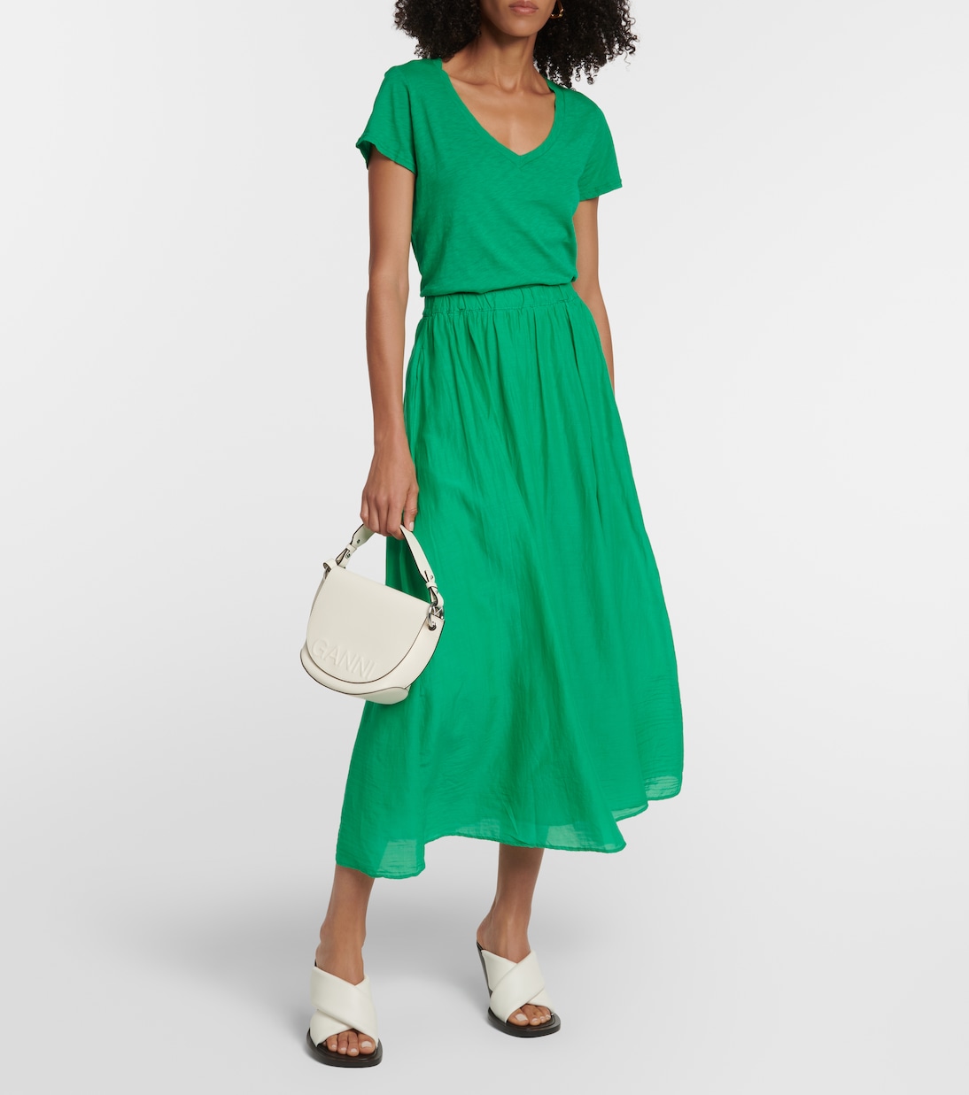 T-Shirt Lilith aus Baumwoll-Jersey | Velvet