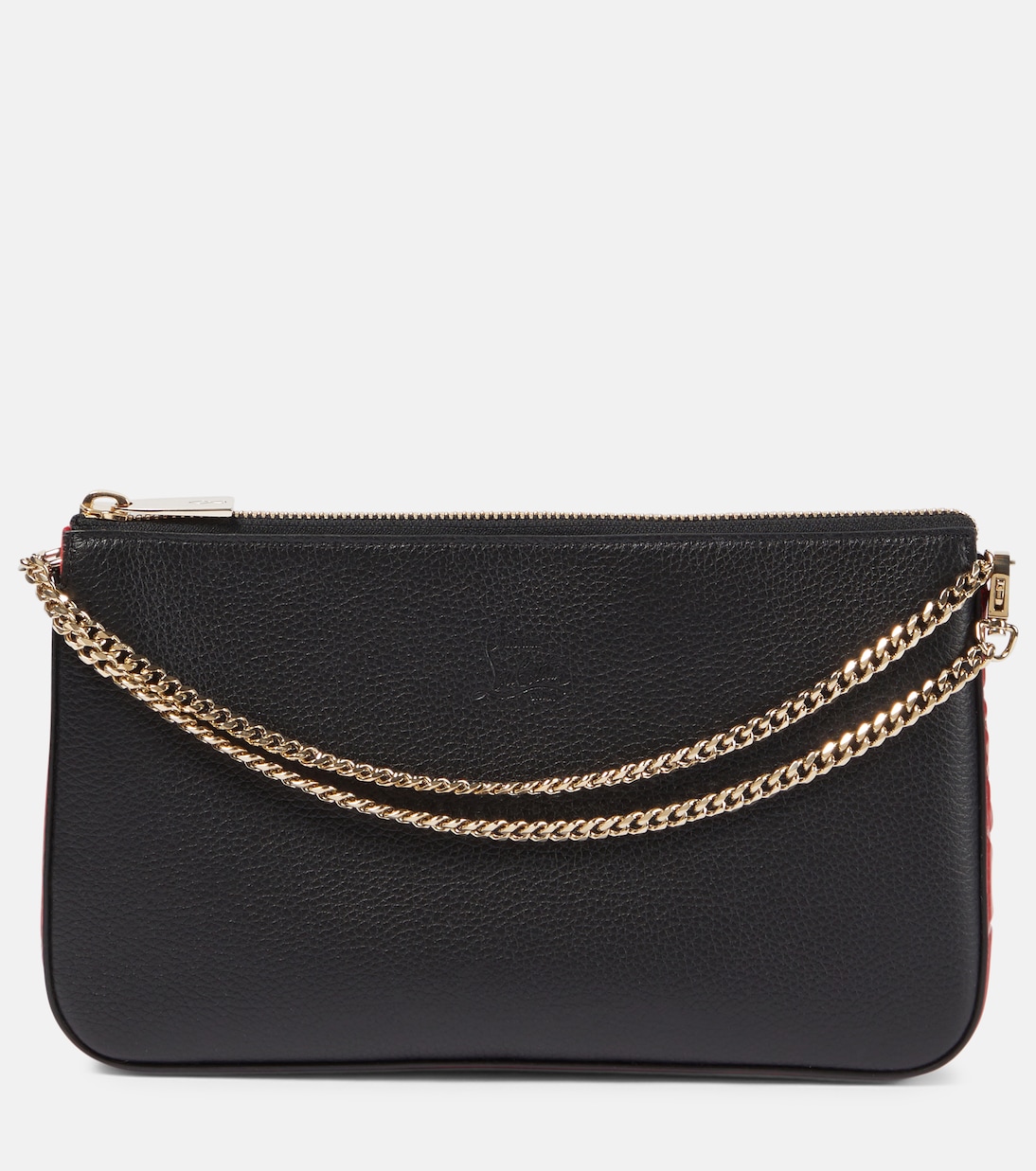 Loubila leather clutch | Christian Louboutin
